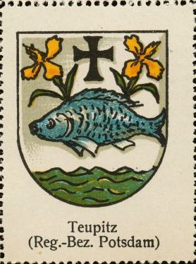 Wappen von Teupitz/Coat of arms (crest) of Teupitz