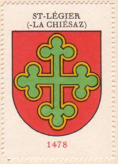 Wappen von/Blason de Saint-Légier-La Chiésaz
