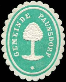 Wappen von Paunsdorf