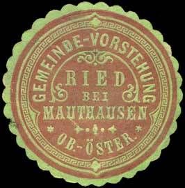 Seal of Ried in der Riedmark