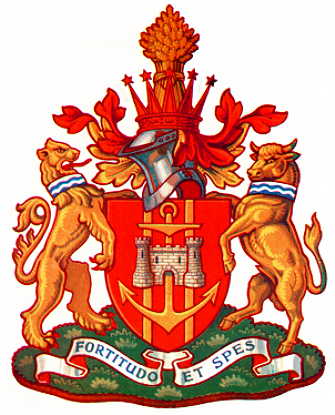 Arms (crest) of Stockton-on-Tees