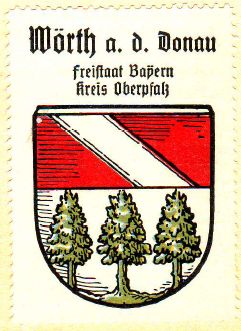 Wappen von Wörth an der Donau