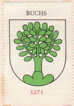 Wappen von/Blason de Buchs (Aargau)