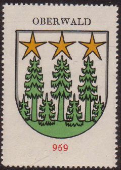 Wappen von/Blason de Oberwald