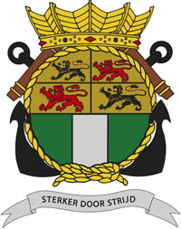 Coat of arms (crest) of the Zr.Ms. Rotterdam, Netherlands Navy