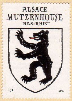 Blason de Mutzenhouse/Coat of arms (crest) of {{PAGENAME