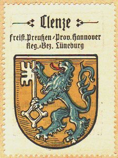 Wappen von Clenze/Coat of arms (crest) of Clenze