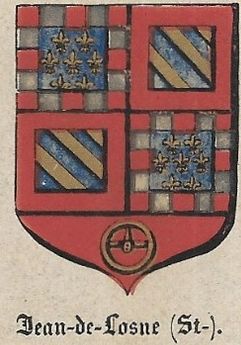 Coat of arms (crest) of Saint-Jean-de-Losne