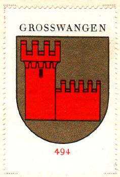 Wappen von/Blason de Grosswangen