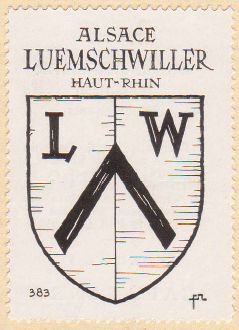 Blason de Luemschwiller/Coat of arms (crest) of {{PAGENAME