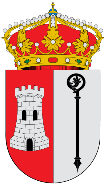 Escudo de Torre del Burgo/Arms (crest) of Torre del Burgo