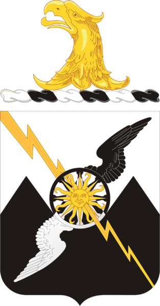 Coat of arms (crest) of 61st Air Defense Artillery Regiment, US Army