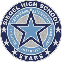 Arms of Siegel High School Junior Reserve Officer Training Corps, US Army