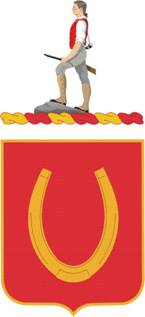 Coat of arms (crest) of 100th Regiment, US Army