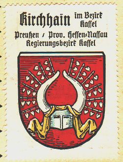 Wappen von Kirchhain (Hessen)/Coat of arms (crest) of Kirchhain (Hessen)