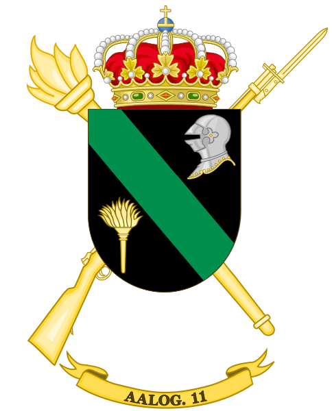 File:Logistics Support Group 11, Spanish Army.png