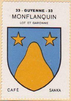 Blason de Monflanquin