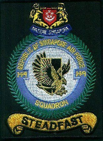 Arms (crest) of No 149 Squadron, Republic of Singapore Air Force