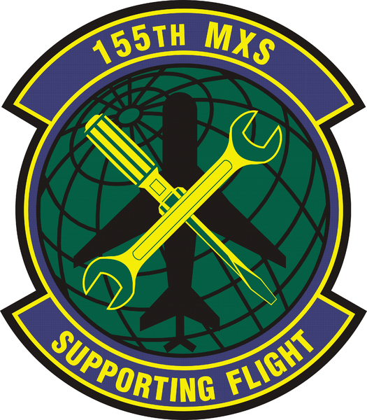 File:155th Maintenance Squadron, Nebraska Air National Guard.png