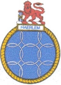 Coat of arms (crest) of the SAS Haerlem, South African Navy