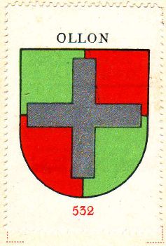 Wappen von/Blason de Ollon