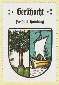 Wappen von Geesthacht/Coat of arms (crest) of Geesthacht