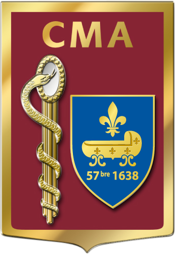 Blason de Armed Forces Military Medical Centre St Germain-en-Laye, France/Arms (crest) of Armed Forces Military Medical Centre St Germain-en-Laye, France