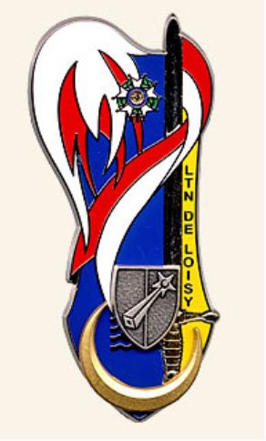 Coat of arms (crest) of the Promotion 2007-2010 Lieutenant de Loisy of the Special Military School Saint-Cyr Coëtquidan, French Army