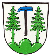 Wappen von Schwarzenhammer/Arms (crest) of Schwarzenhammer