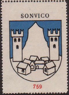 Wappen von/Blason de Sonvico