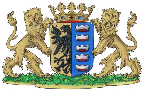Wapen van Súdwest Fryslân/Arms (crest) of Súdwest Fryslân