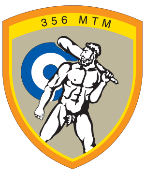 Coat of arms (crest) of the 356th Tactical Transport Squadron, Hellenic Air Force