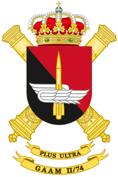 File:Air Defence Artillery Group II-74, Spanish Army.png