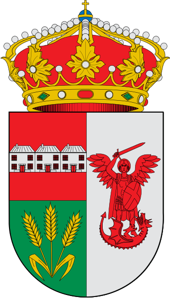 Escudo de Aldeaseca (Ávila)/Arms (crest) of Aldeaseca (Ávila)