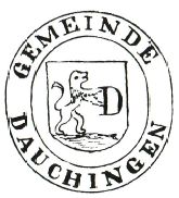 Wappen von Dauchingen