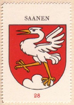 Wappen von/Blason de Saanen