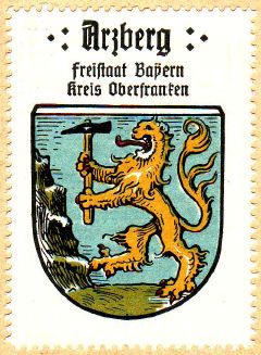 Wappen von Arzberg (Oberfranken)