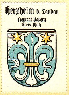 Wappen von Herxheim/Coat of arms (crest) of Herxheim