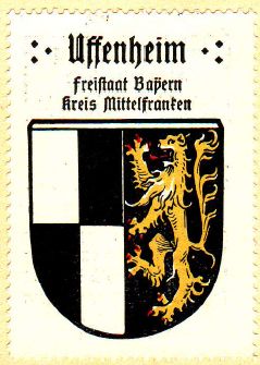 Wappen von Uffenheim/Coat of arms (crest) of Uffenheim