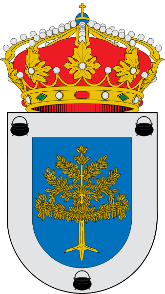 Escudo de Fuencalderas/Arms (crest) of Fuencalderas