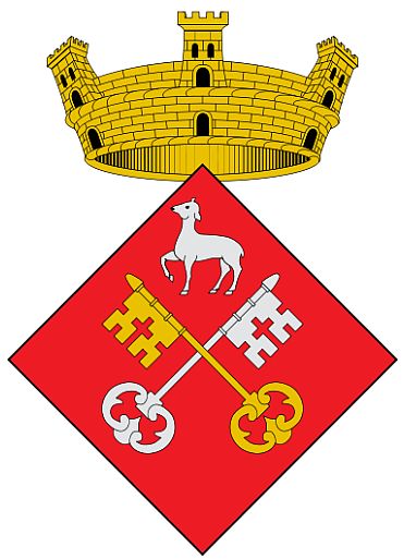 Escudo de Sant Pere Sallavinera/Arms (crest) of Sant Pere Sallavinera