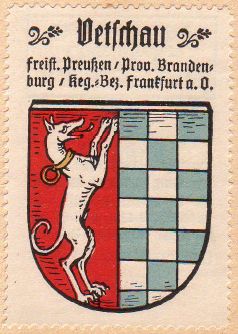Wappen von Vetschau/Spreewald/Coat of arms (crest) of Vetschau/Spreewald