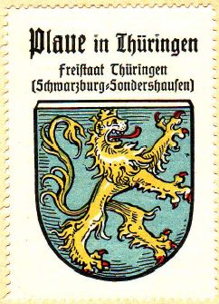 Wappen von Plaue/Coat of arms (crest) of Plaue