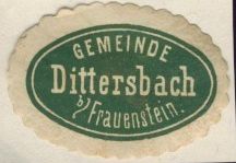 Wappen von Dittersbach/Arms (crest) of Dittersbach