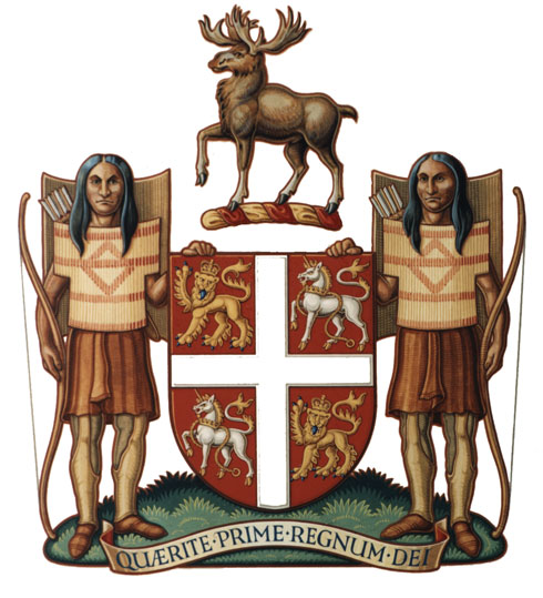 Coat of arms (crest) of Newfoundland and Labrador