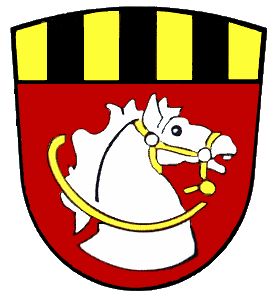 Wappen von Roßhaupten/Arms (crest) of Roßhaupten