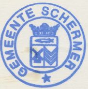 Wapen van Schermer/Coat of arms (crest) of Schermer