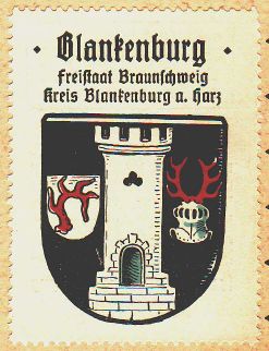Wappen von Blankenburg/Harz