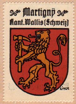 Wappen von/Blason de Martigny