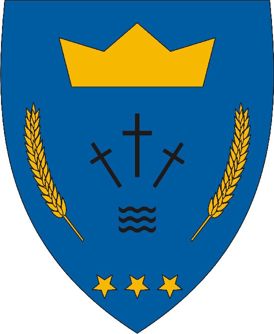 350 pxEgyházasdengeleg (címer, arms)